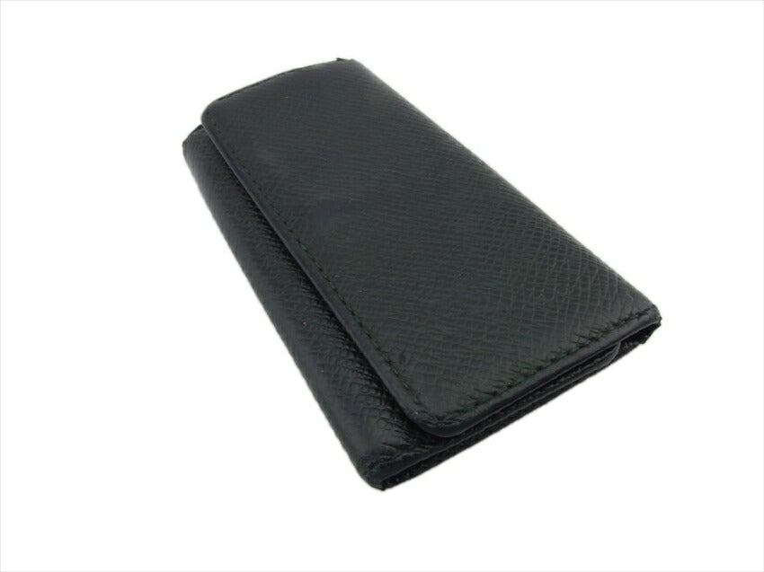 LOUIS VUITTON Key case Key holder M30524 Green Silver Multicles4
