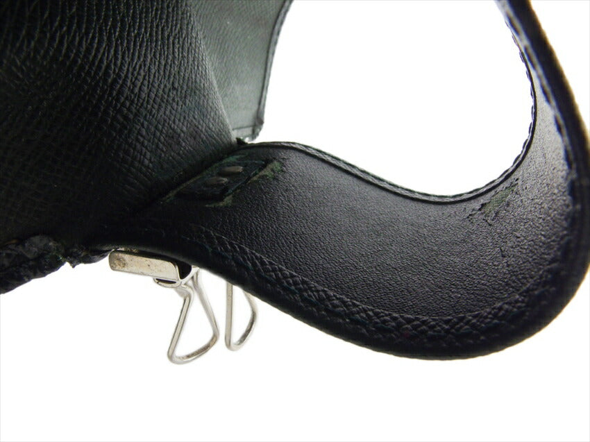 LOUIS VUITTON Key case Key holder M30524 Green Silver Multicles4