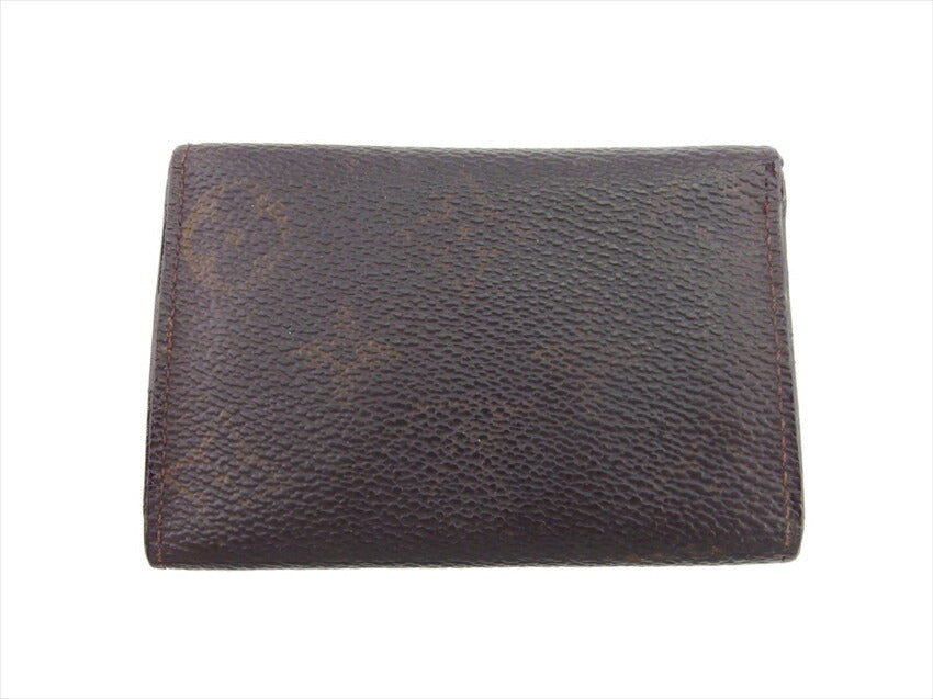 LOUIS VUITTON Key case Key holder M62630 Brown beige gold Multicles6