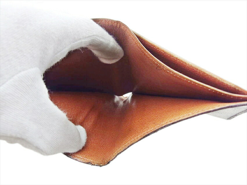 LOUIS VUITTON Bifold Wallet M61675 Brown x beige Portefeuille・Marco