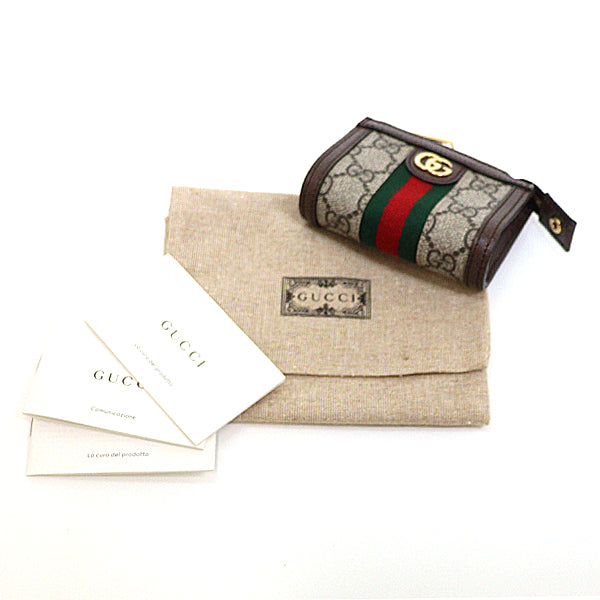 GUCCI Coin case 699530 GG Supreme Canvas Multi Ofidia