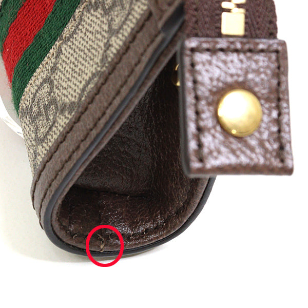 GUCCI Coin case 699530 GG Supreme Canvas Multi Ofidia