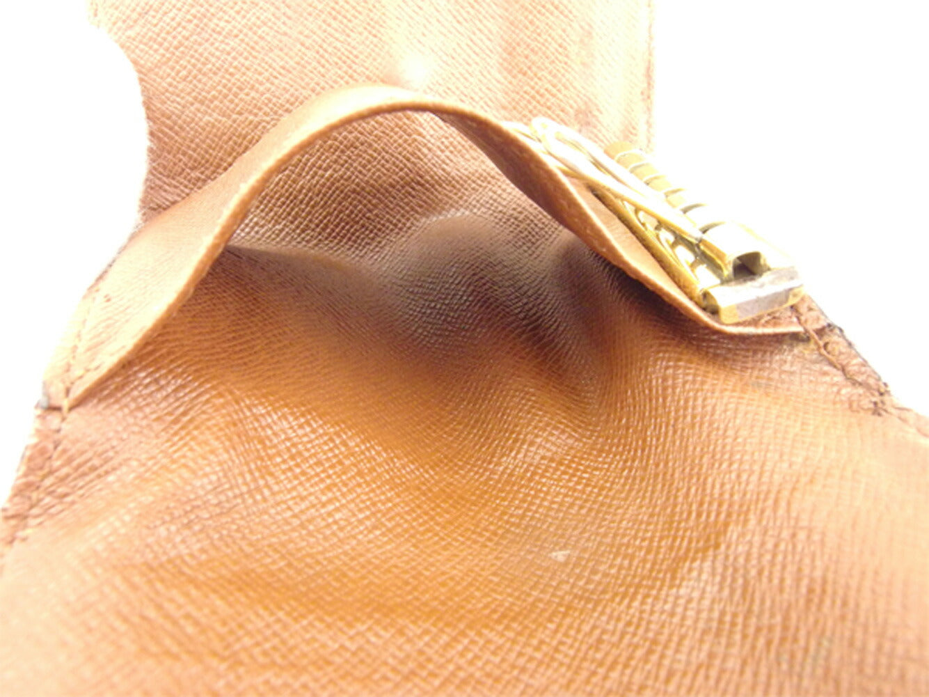 LOUIS VUITTON Key case Key holder M62630 Brown beige gold Multicles6