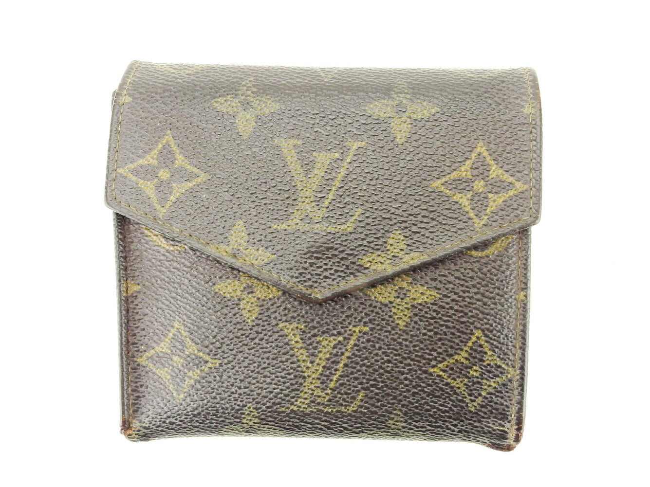 LOUIS VUITTON Bifold Wallet M61660 Brown beige gold Portonebi (old type)