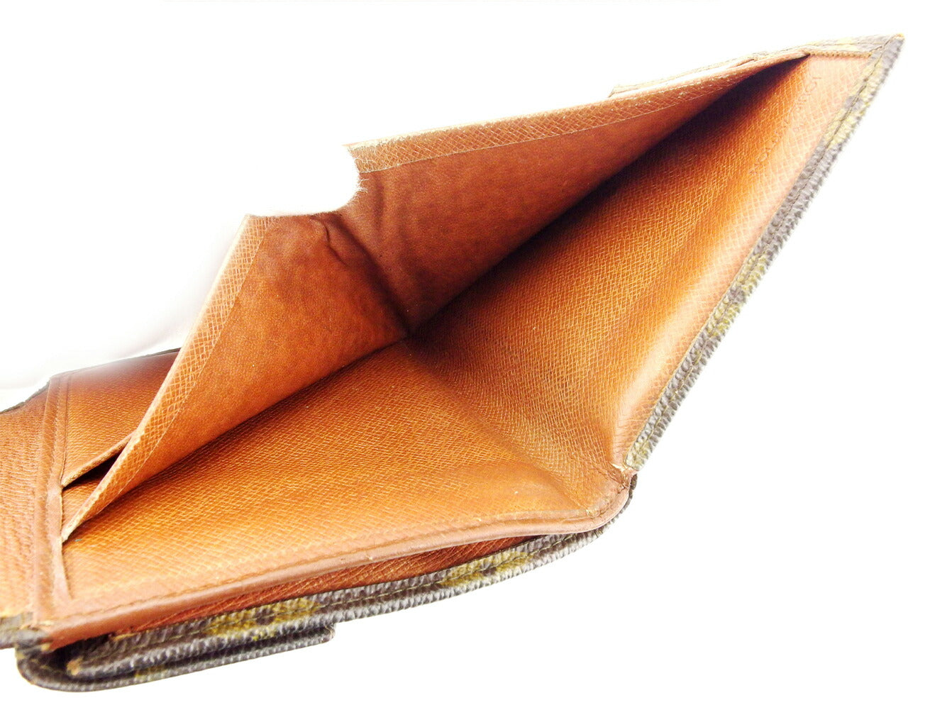 LOUIS VUITTON Bifold Wallet M61660 Brown beige gold Portonebi (old type)