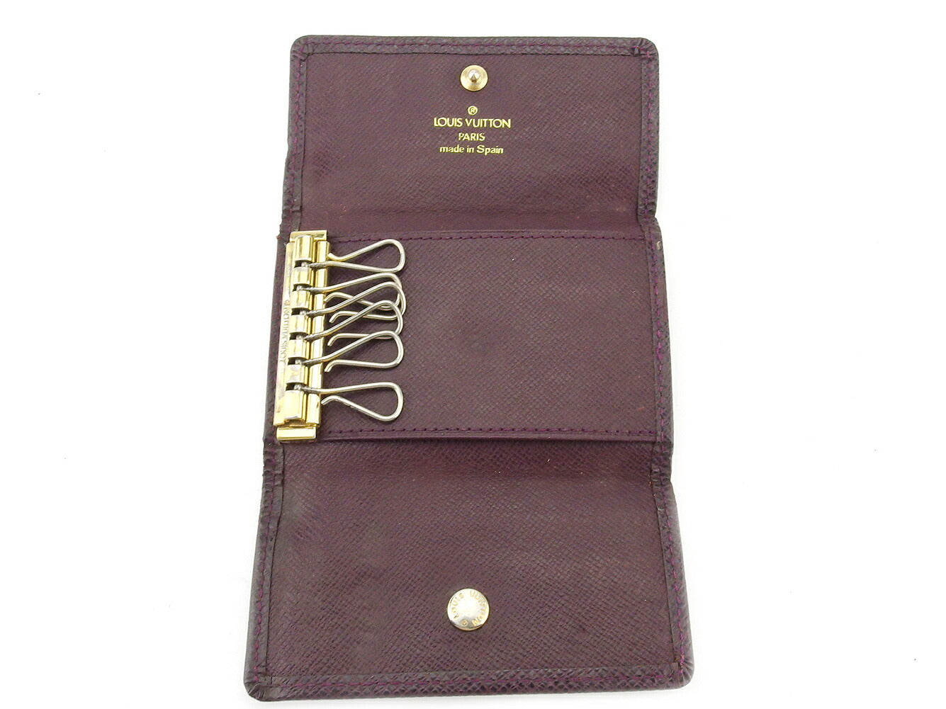 LOUIS VUITTON Key case Key holder M30536 Brown
