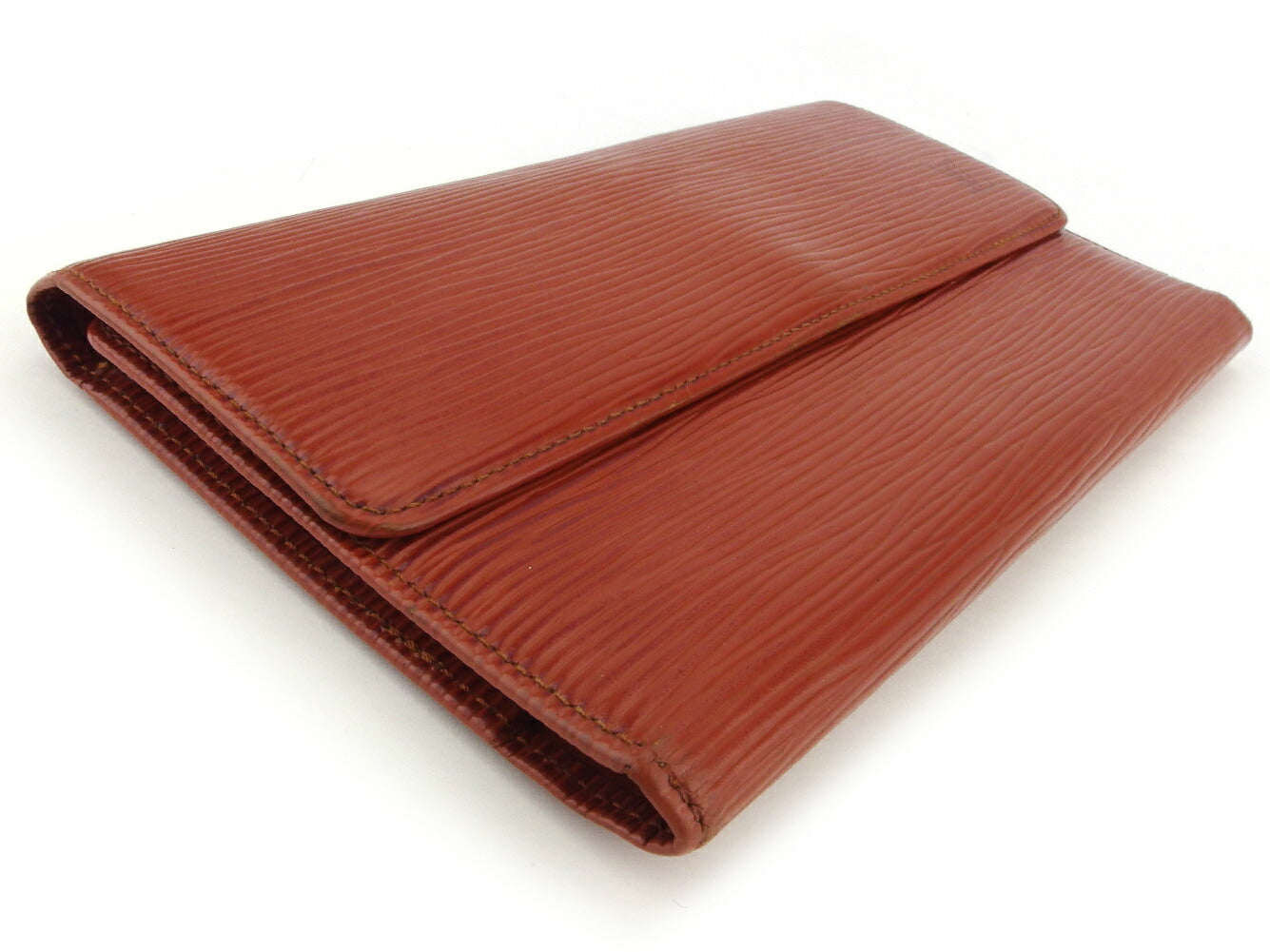 LOUIS VUITTON Long Wallet Purse M63385 Kenyan brown Porte Tresor International