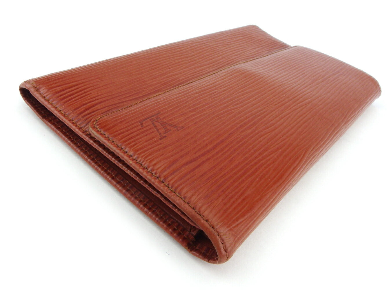LOUIS VUITTON Long Wallet Purse M63385 Kenyan brown Porte Tresor International