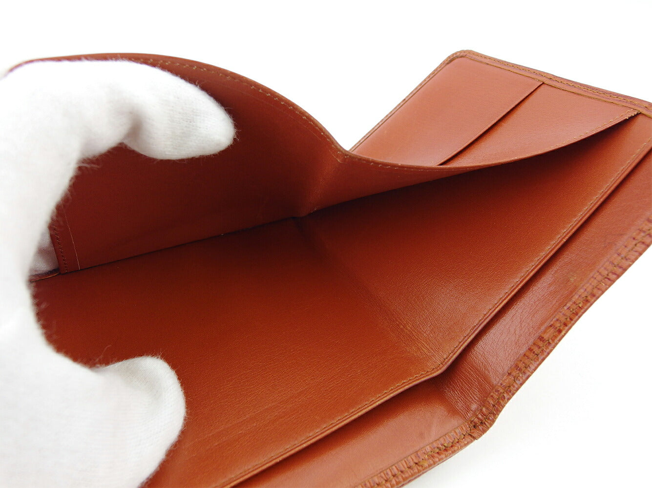 LOUIS VUITTON Bifold Wallet Brown Martier stamp