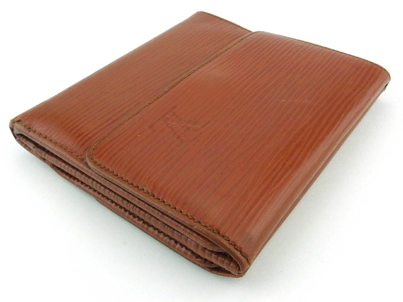 LOUIS VUITTON Bifold Wallet Brown Martier stamp