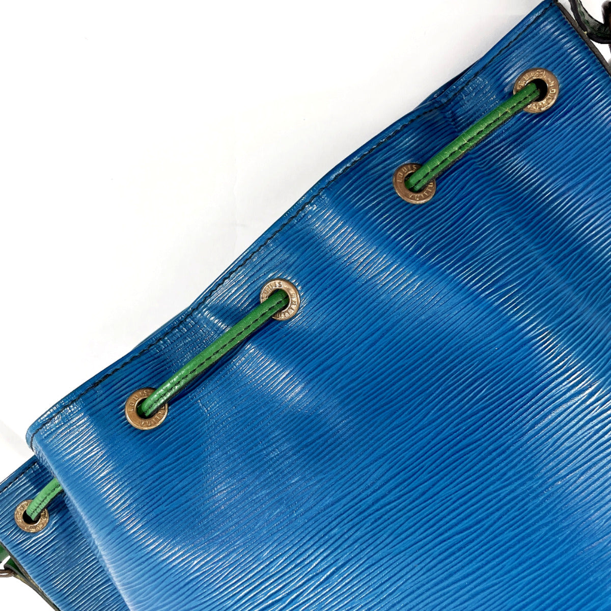 LOUIS VUITTON Shoulder Bag M44044 Epi Leather blue Noe