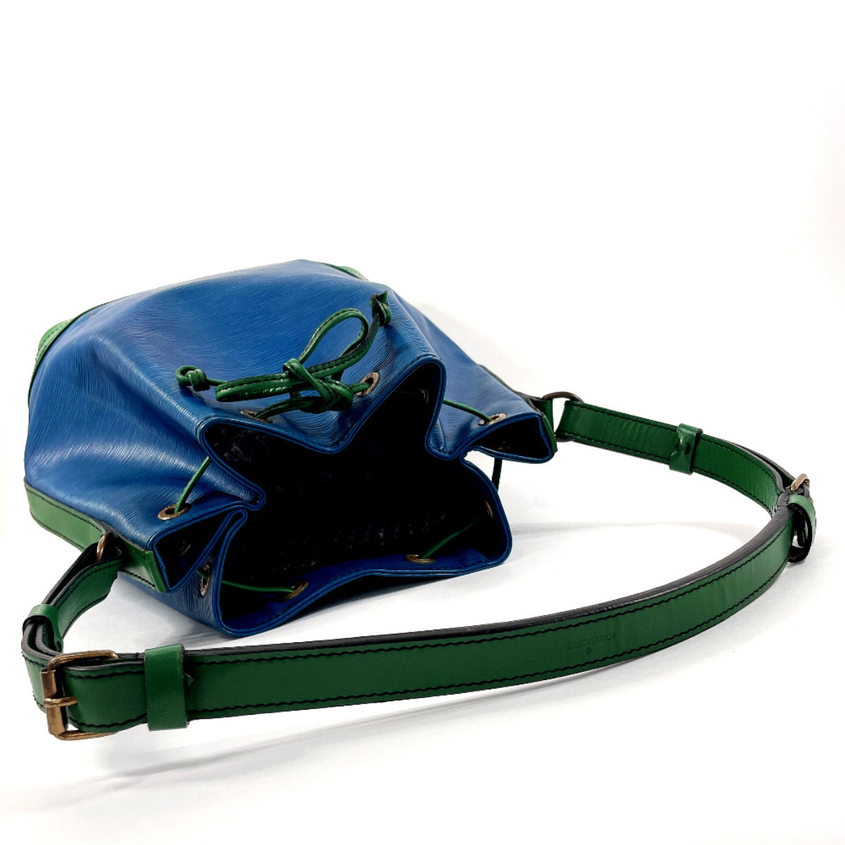LOUIS VUITTON Shoulder Bag M44044 Epi Leather blue Noe