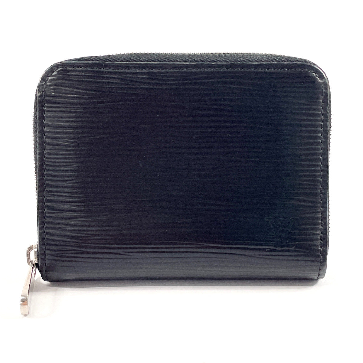 LOUIS VUITTON Coin case ‚l60152 Epi Leather black Zippy coin purse unisex Used Authentic