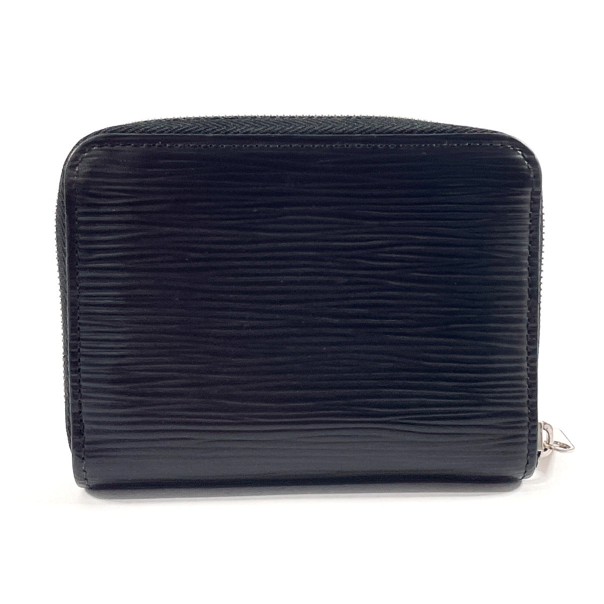 LOUIS VUITTON Coin case ‚l60152 Epi Leather black Zippy coin purse unisex Used Authentic