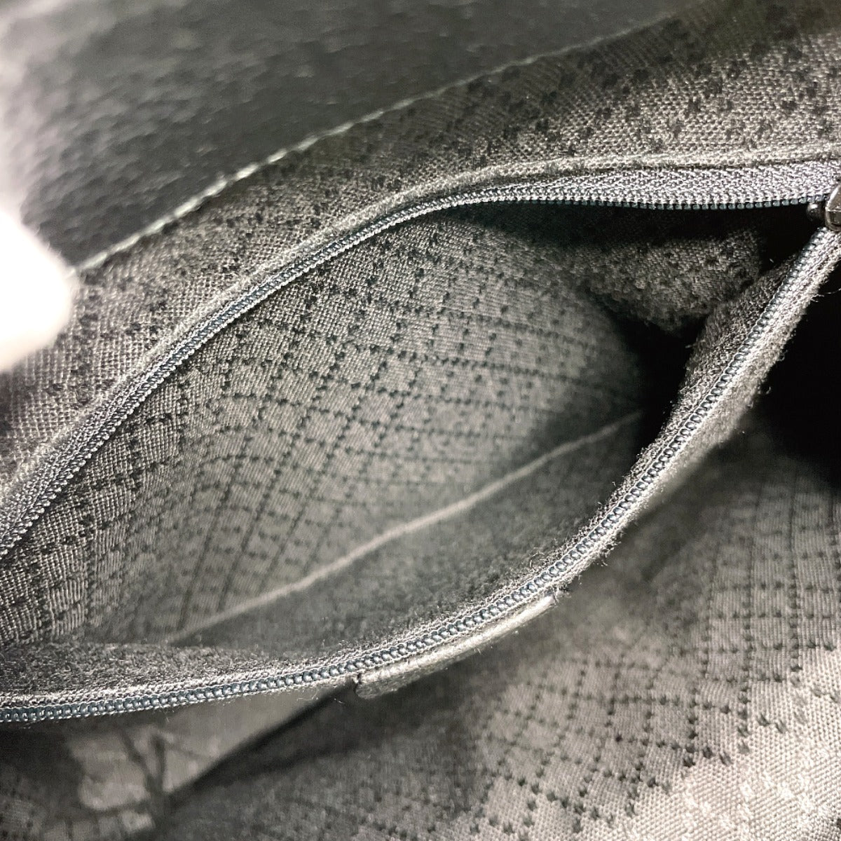 GUCCI Backpack 003・1998 Suede, Leather black Bamboo