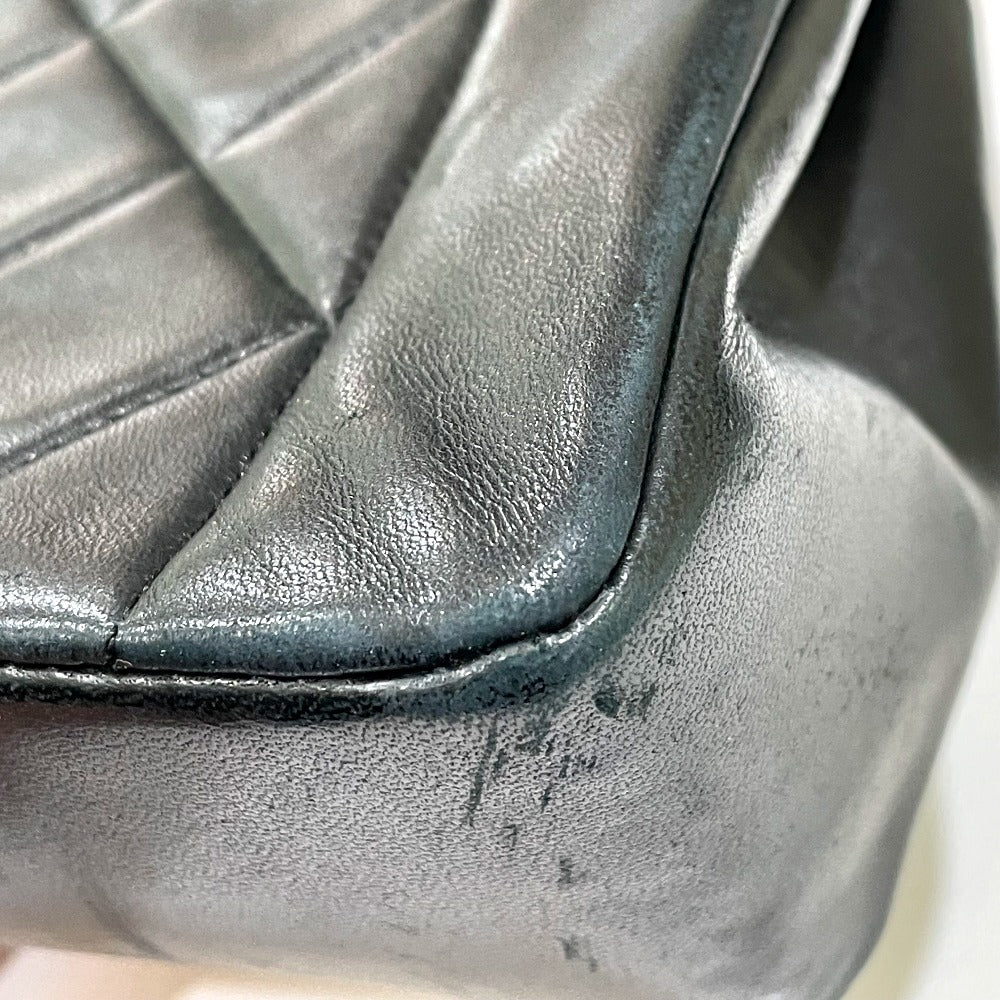 CHANEL Shoulder Bag lambskin black CCCOCO Mark Diana 22