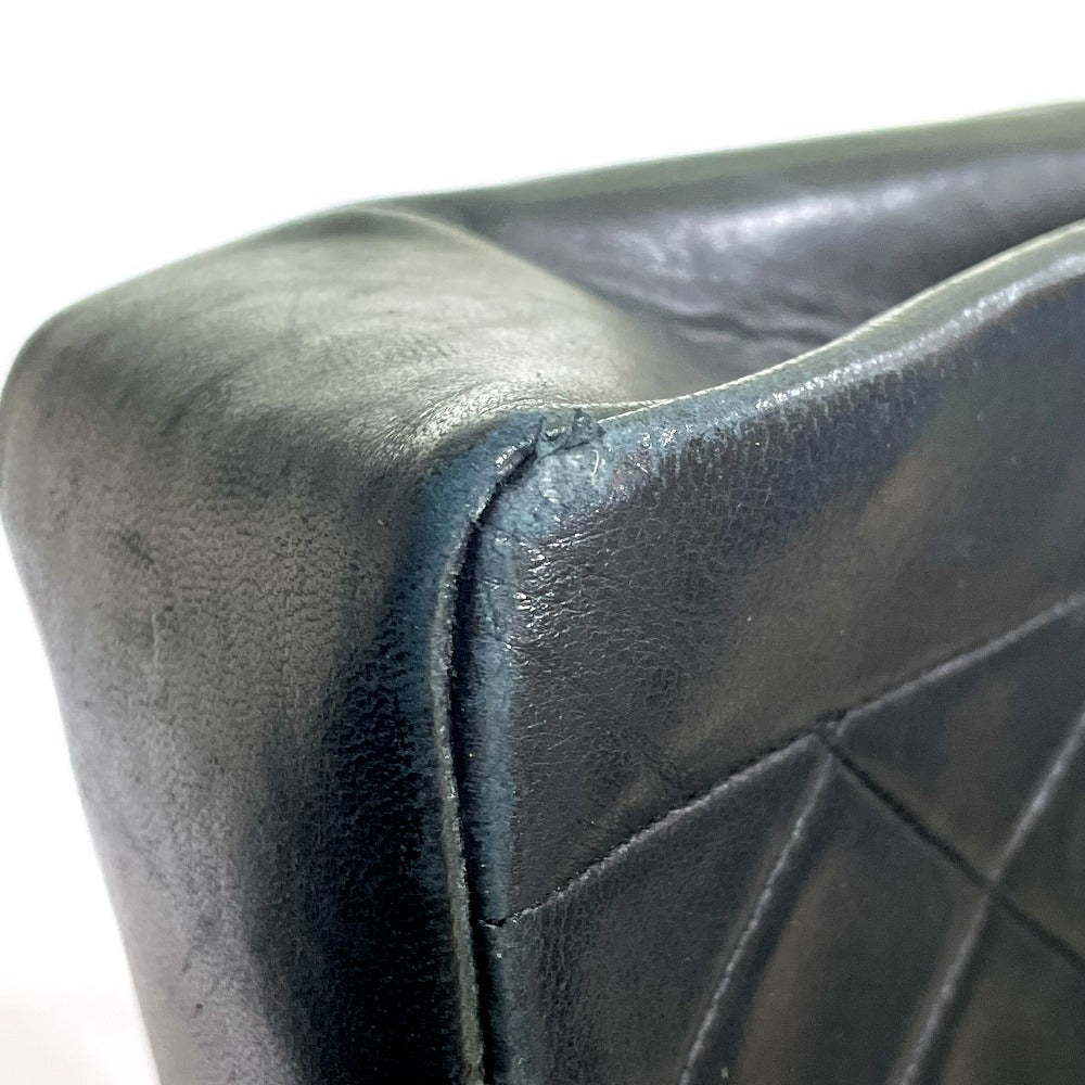 CHANEL Shoulder Bag lambskin black CCCOCO Mark Diana 22