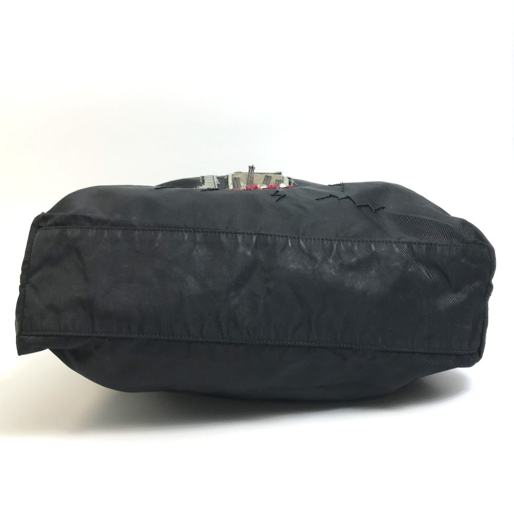 PRADA Tote Bag VA0484 Nylon black rocket