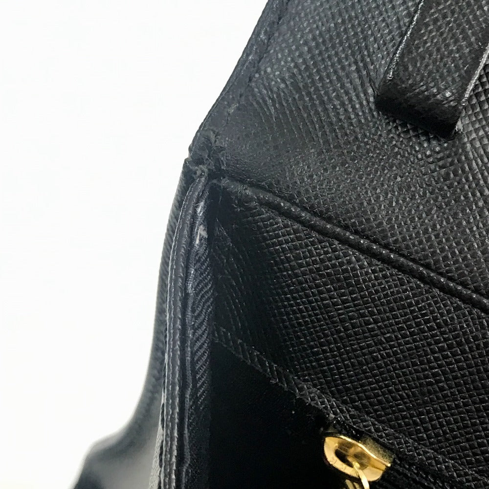 GIVENCHY Handbag leather black Shoulder Bag vintage unisex(Unisex) Used Authentic