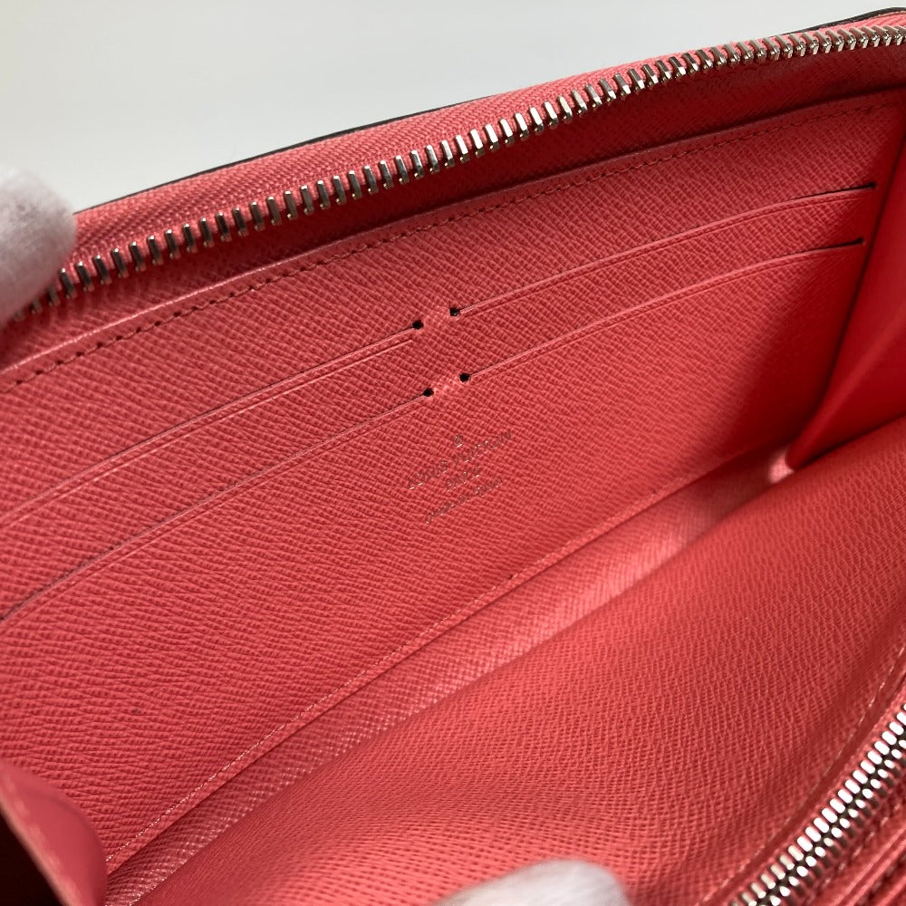LOUIS VUITTON Long Wallet Purse M60663 Epi Leather pink Epi Zippy wallet Women Used Authentic