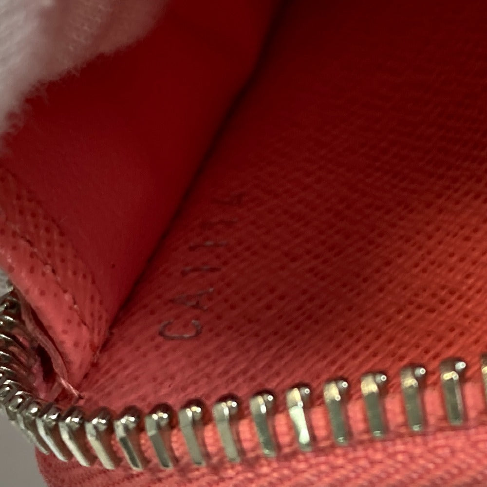 LOUIS VUITTON Long Wallet Purse M60663 Epi Leather pink Epi Zippy wallet Women Used Authentic