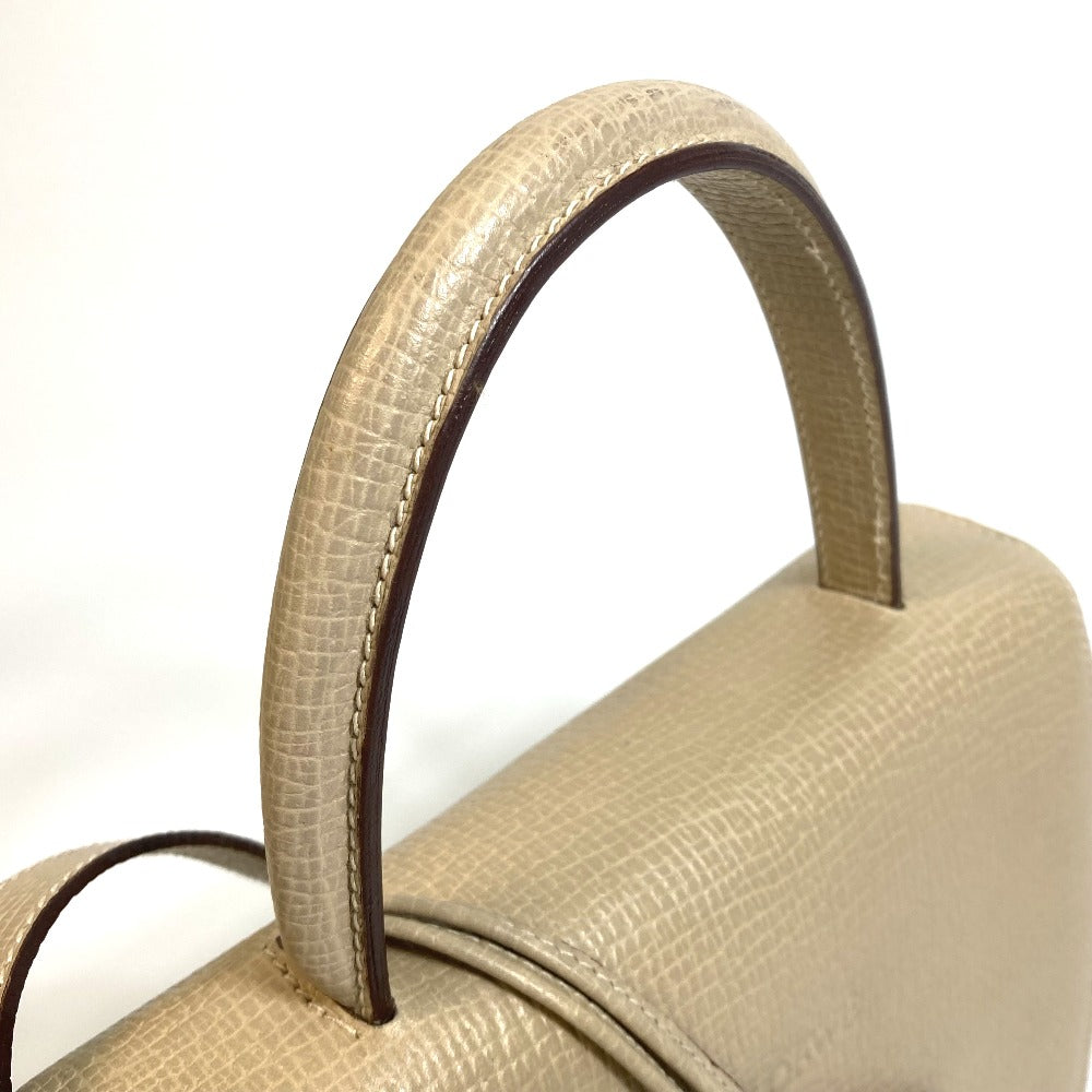 LOEWE Handbag leather beige Barcelona Women Used Authentic