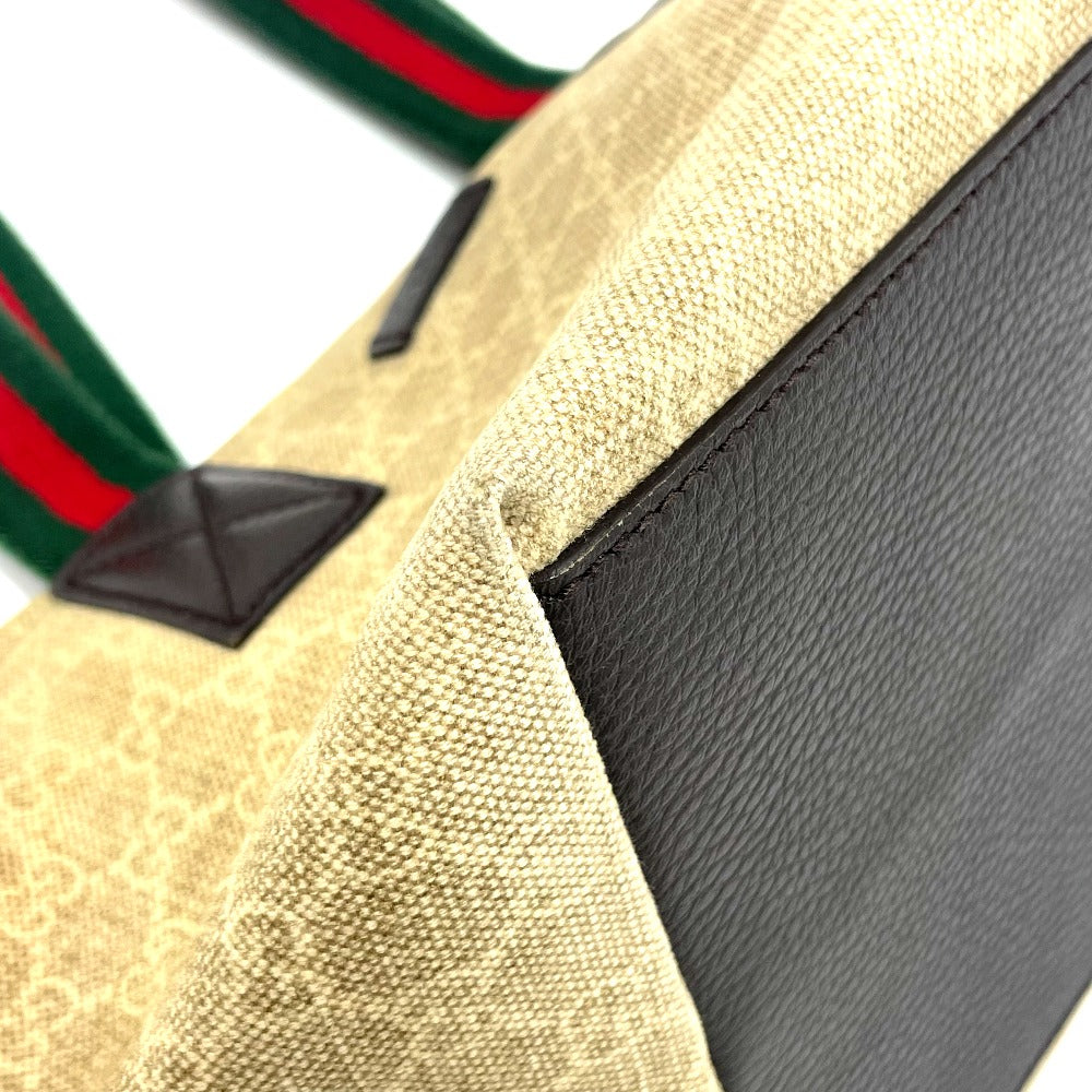 GUCCI Tote Bag 374433 GG canvas beige GG Sherry line