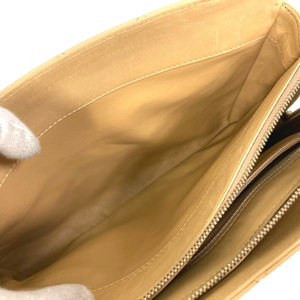 CHANEL Handbag Calfskin beige Matrasse Tote Bag
