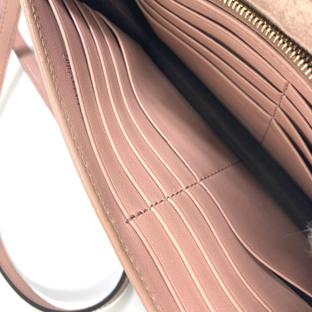 GUCCI Shoulder Bag 354086 enamel beige GG/Crossbody Gucci Nice/2WAY Women Used Authentic