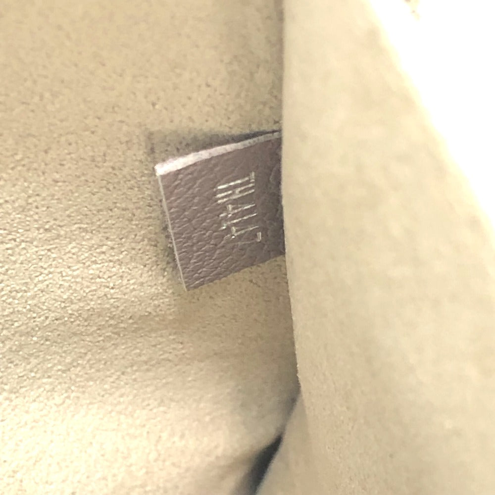 LOUIS VUITTON Clutch bag R99760 Taurillon Clemence Brown L-shaped fastener Pochette Jules PM