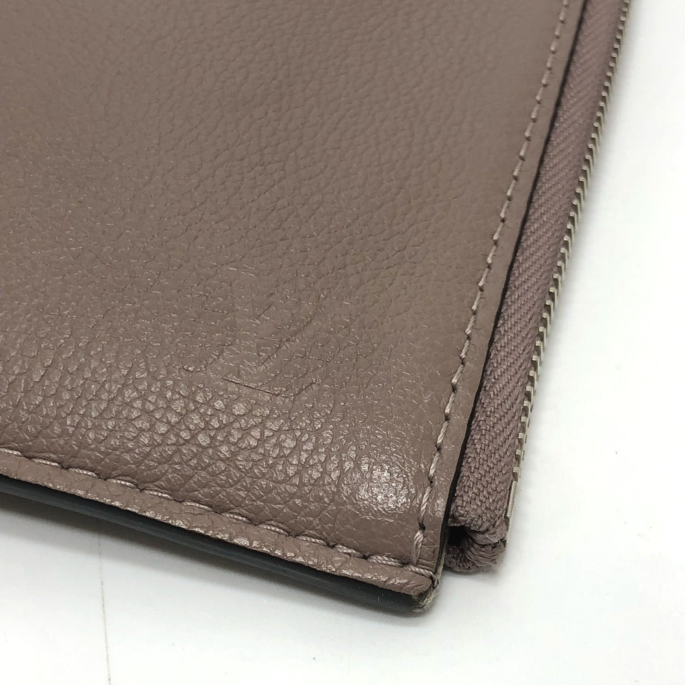 LOUIS VUITTON Clutch bag R99760 Taurillon Clemence Brown L-shaped fastener Pochette Jules PM
