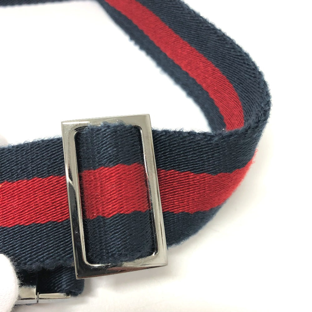 GUCCI Waist bag 28566 GG canvas / leather Red GG/logo Sling bag