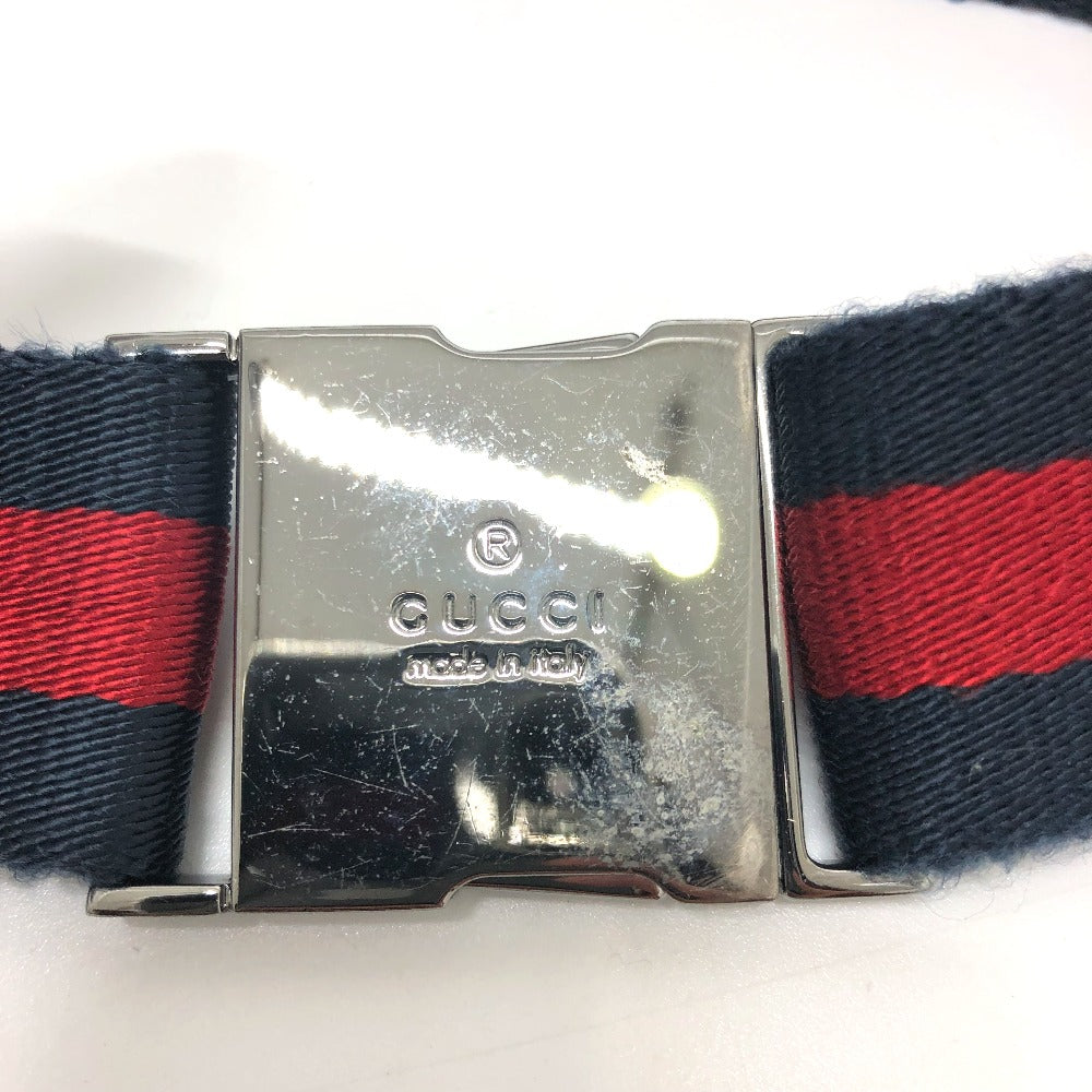 GUCCI Waist bag 28566 GG canvas / leather Red GG/logo Sling bag