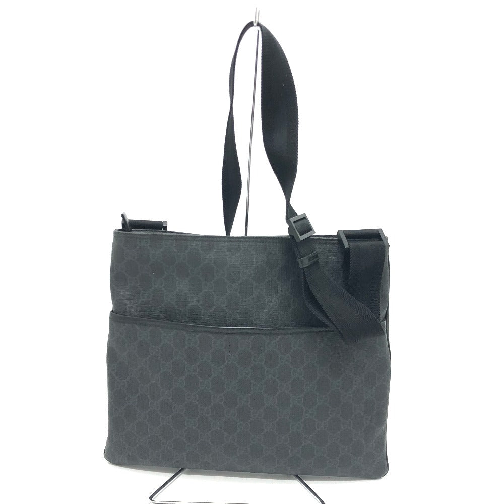 GUCCI Shoulder Bag 162904 GG Supreme Canvas black GG
