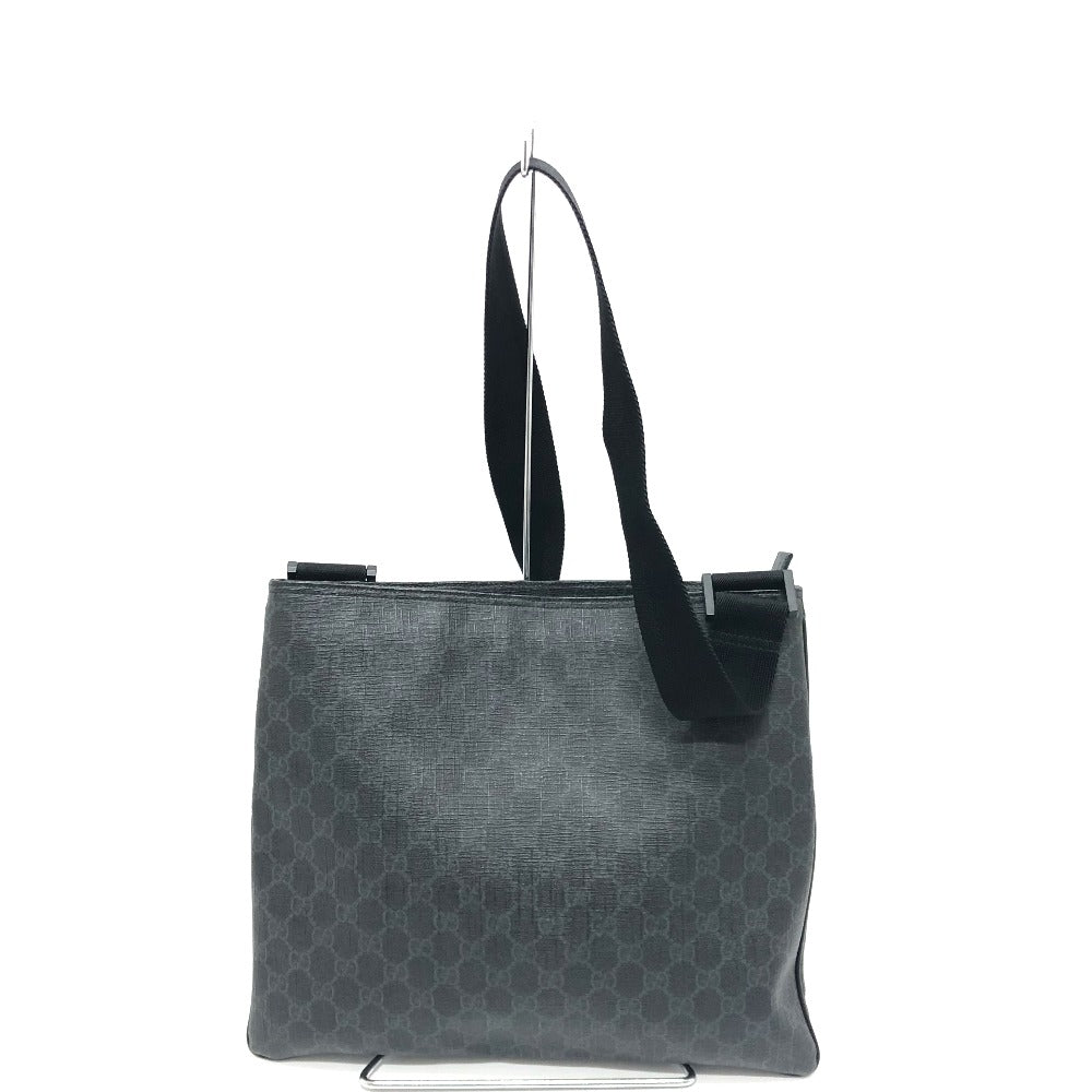 GUCCI Shoulder Bag 162904 GG Supreme Canvas black GG