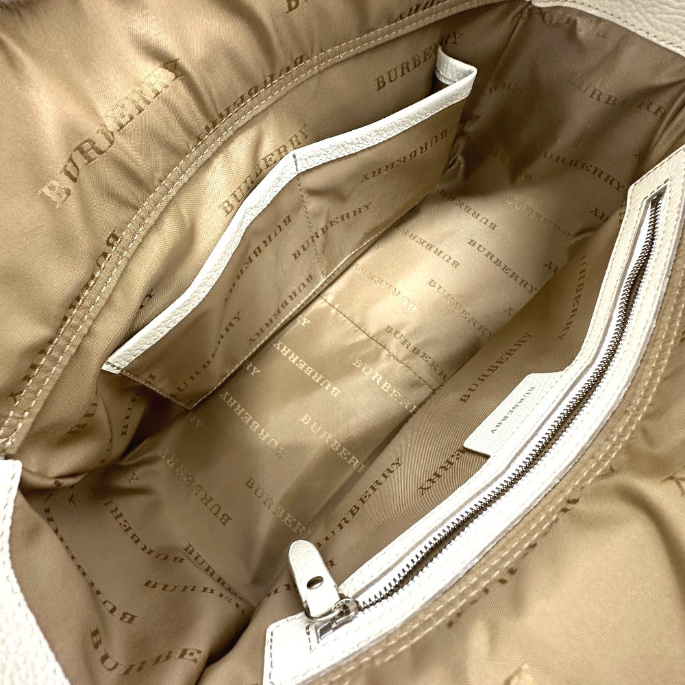 BURBERRY Handbag Nylon beige check Mini Boston Duffel bag