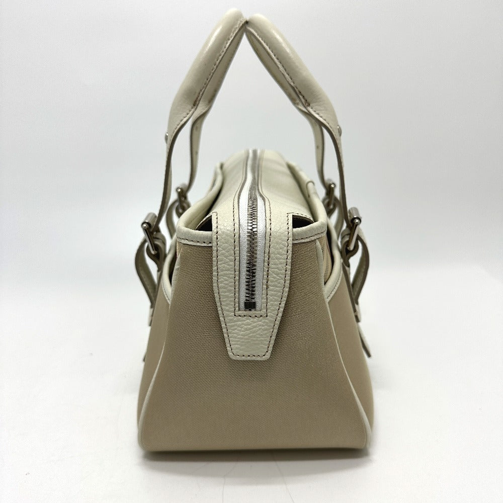 BURBERRY Handbag Nylon beige check Mini Boston Duffel bag