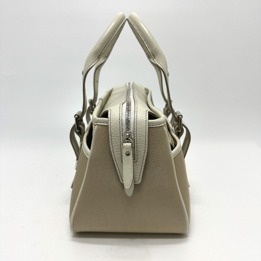BURBERRY Handbag Nylon beige check Mini Boston Duffel bag