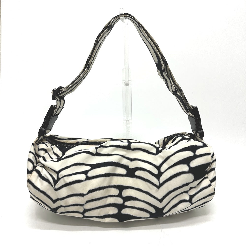 CHANEL Shoulder Bag Nylon white Sports CC COCO Mark
