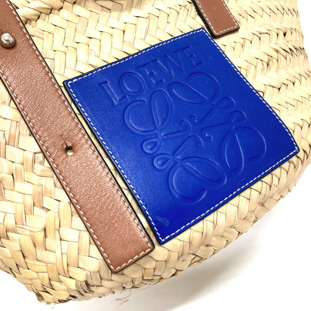 LOEWE Handbag straw leather raffia beige Shoulder Bag Tote Bag basket bag basket bag