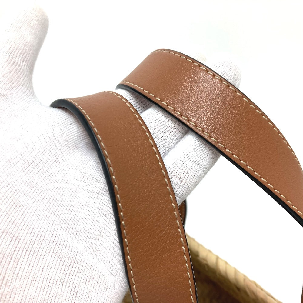 LOEWE Handbag straw leather raffia beige Shoulder Bag Tote Bag basket bag basket bag