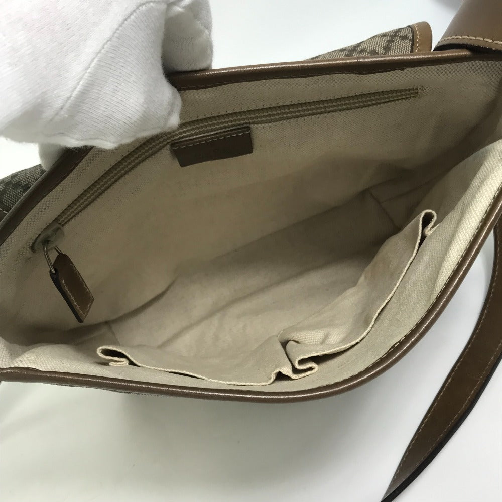 GUCCI Shoulder Bag 295679 PVC / Leather beige Crossbody bag Diamante