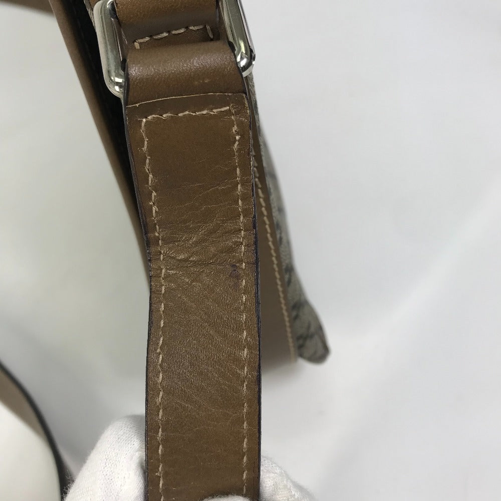 GUCCI Shoulder Bag 295679 PVC / Leather beige Crossbody bag Diamante