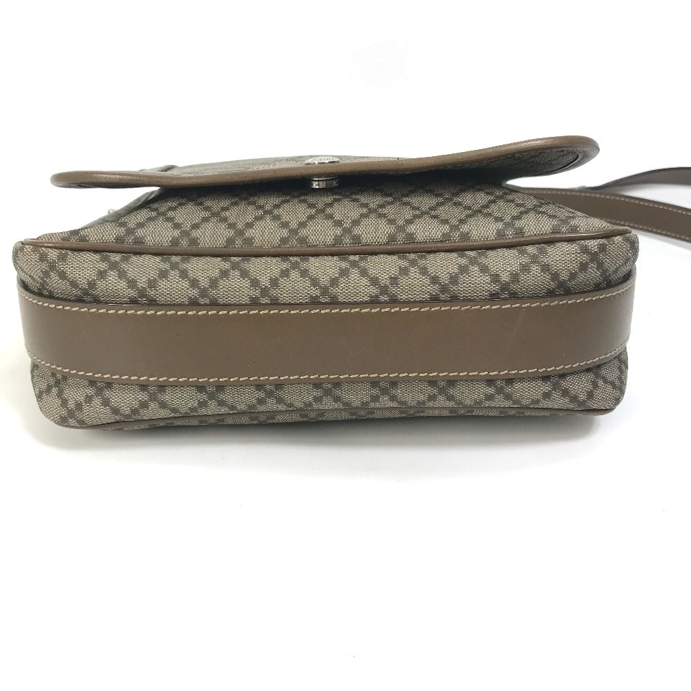 GUCCI Shoulder Bag 295679 PVC / Leather beige Crossbody bag Diamante