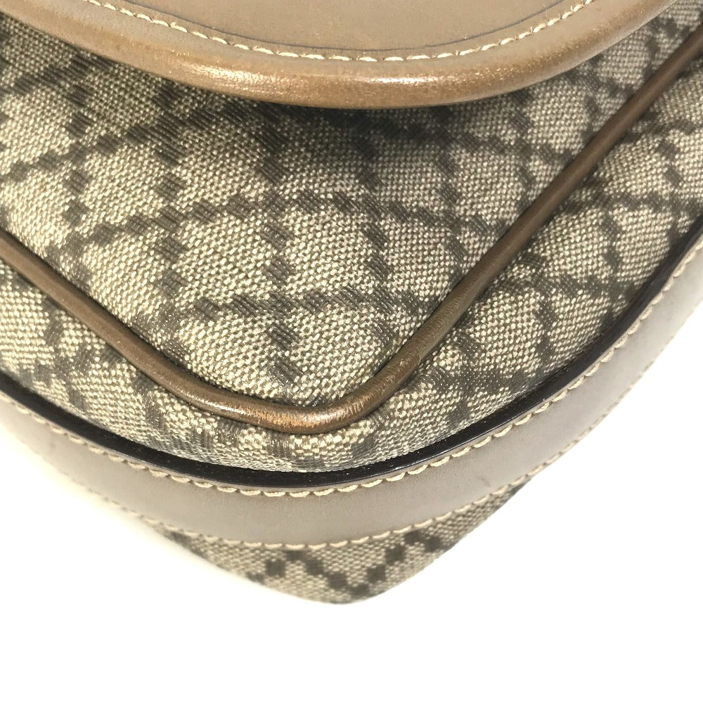 GUCCI Shoulder Bag 295679 PVC / Leather beige Crossbody bag Diamante