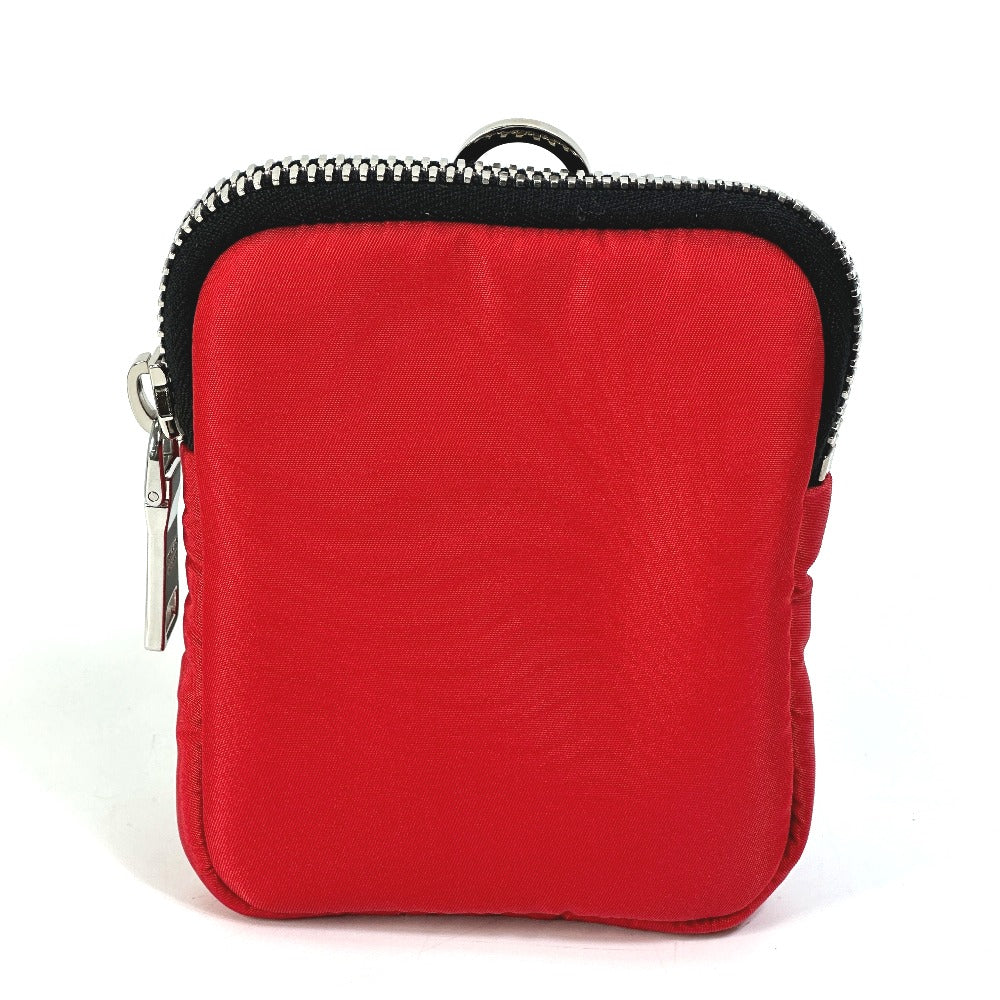 PRADA Pouch 2NA026 Nylon Red Triangle logo plate TESSUTO SOFT