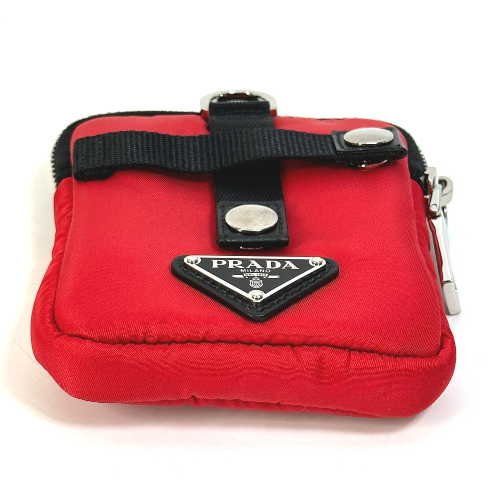 PRADA Pouch 2NA026 Nylon Red Triangle logo plate TESSUTO SOFT