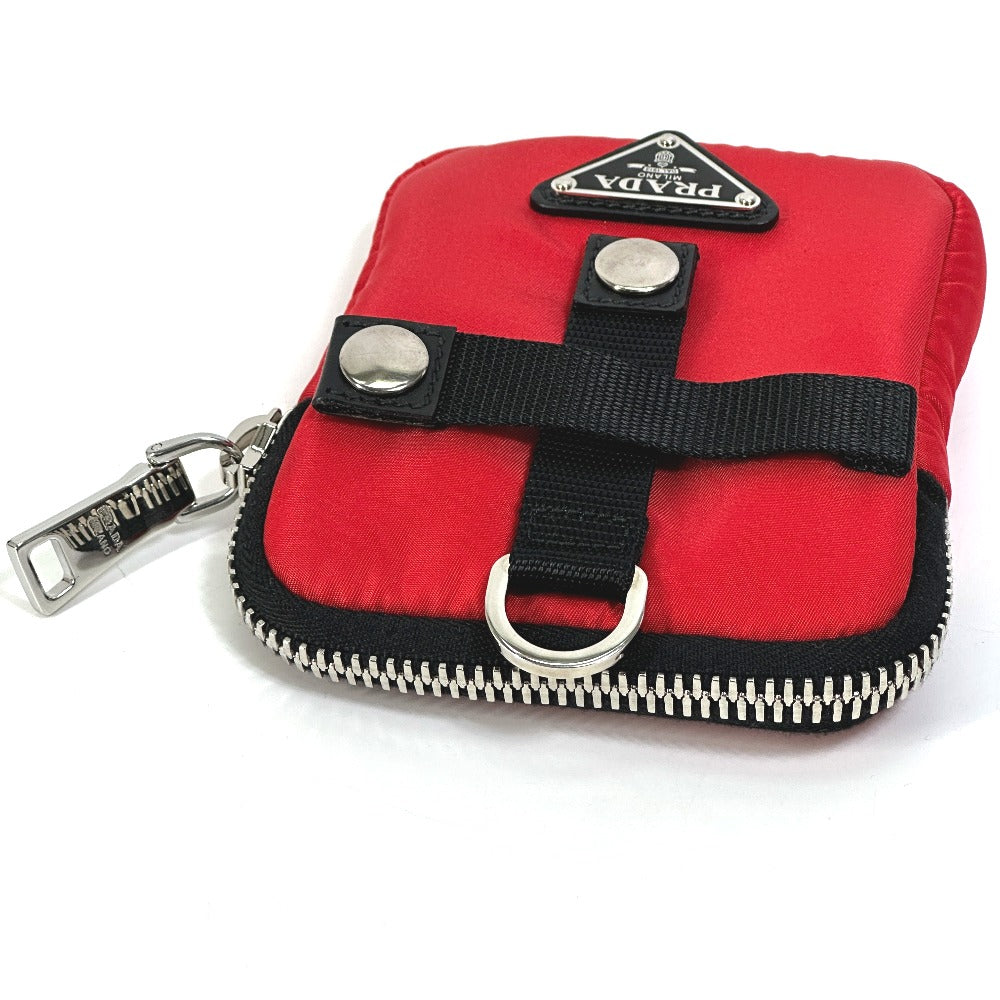 PRADA Pouch 2NA026 Nylon Red Triangle logo plate TESSUTO SOFT