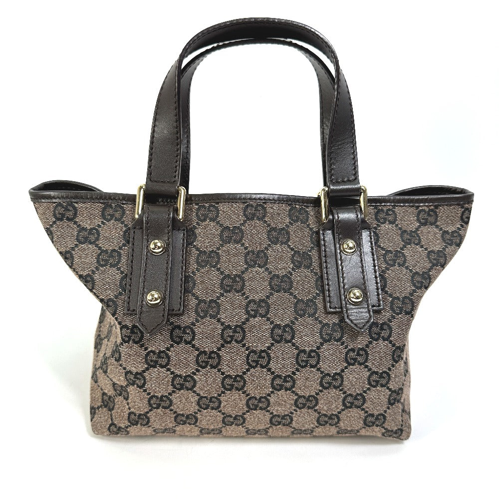 GUCCI Handbag 257249 GG canvas / leather Brown GG