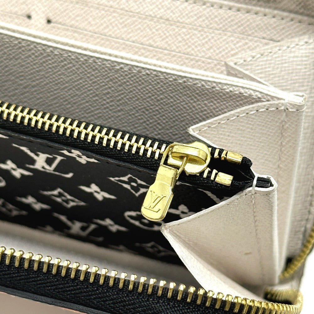 LOUIS VUITTON Long Wallet Purse M69437 Monogram canvas Brown monogram LV clafoutis Zippy wallet Women Used Authentic